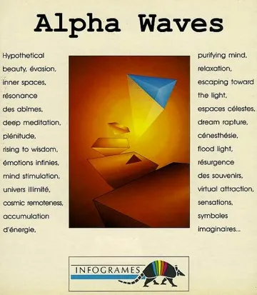 Alpha Waves box cover front